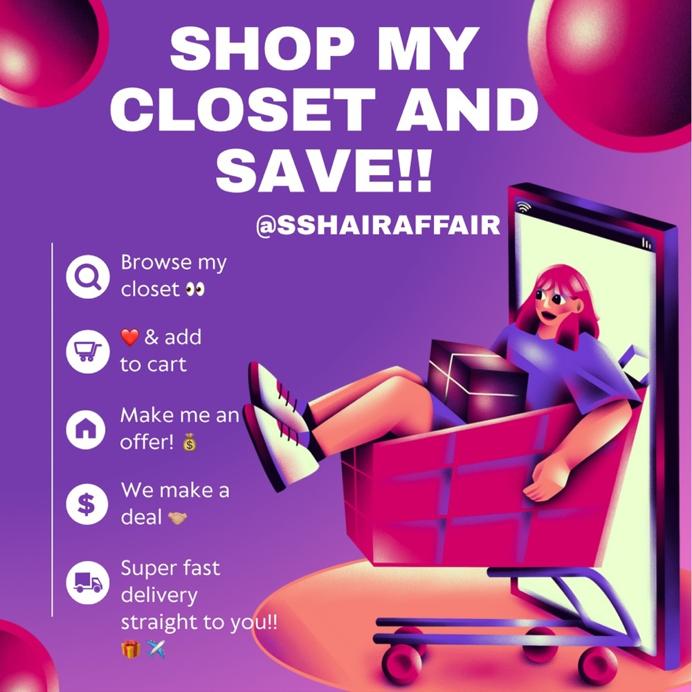 🛍️ SHOP MY CLOSET TODAY!  🛒